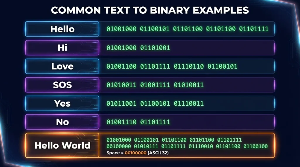 Binary to Text